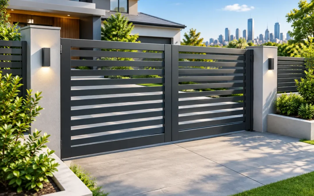 Custom Steel Gates Melbourne Built for Your Site
