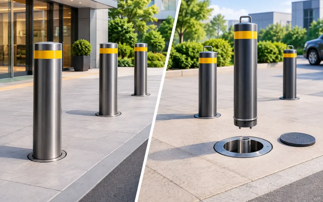 Fixed Versus Removable Access Bollards Compared